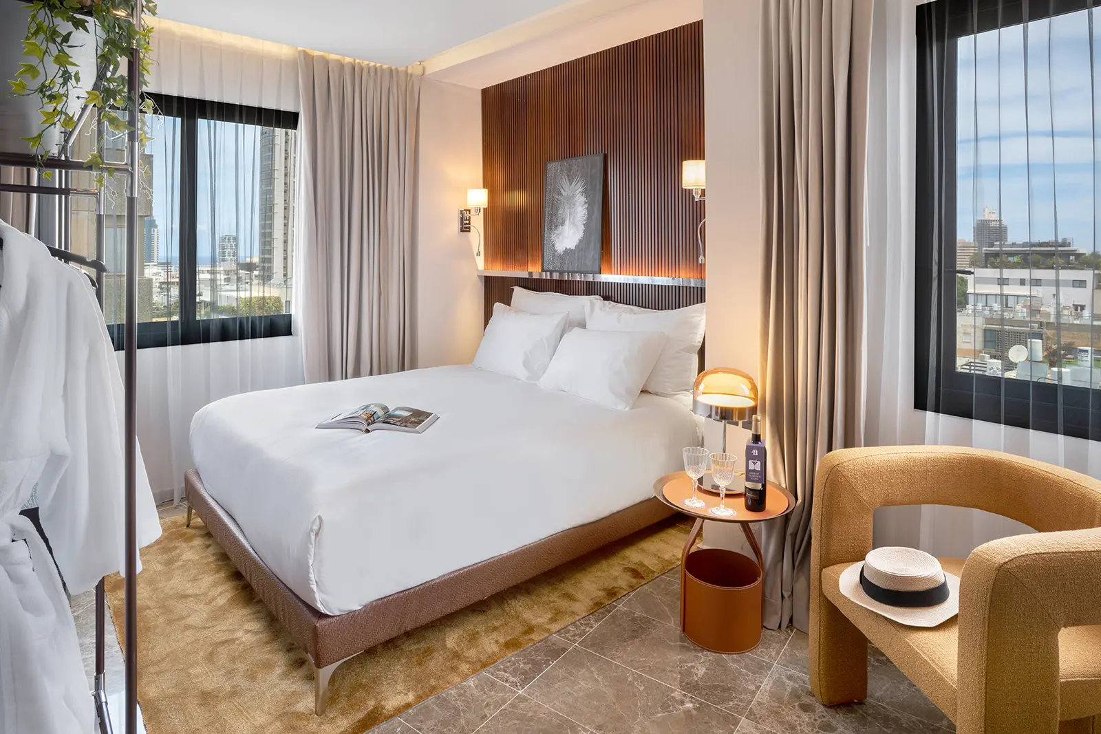 חדר דלקס במלון פיורי 41 תל אביב